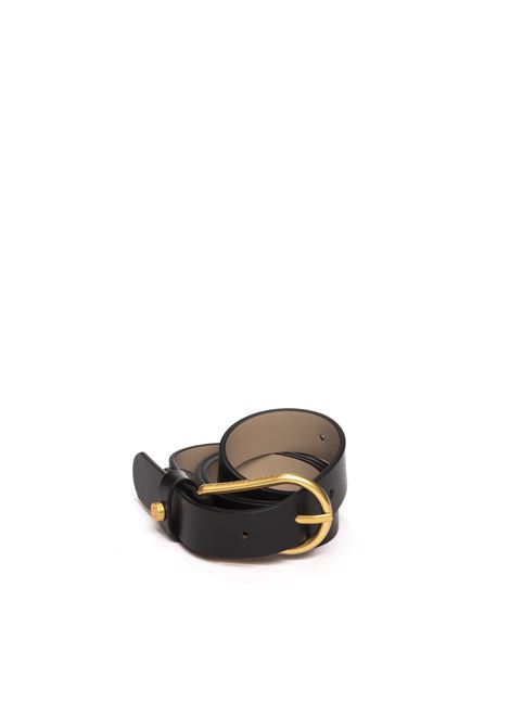 Black leather belt GIANNI CHIARINI | CN3702PELLE-13562